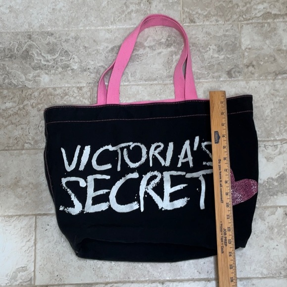 Victoria Secret Canvas Tote Bag - Picture 2 of 4